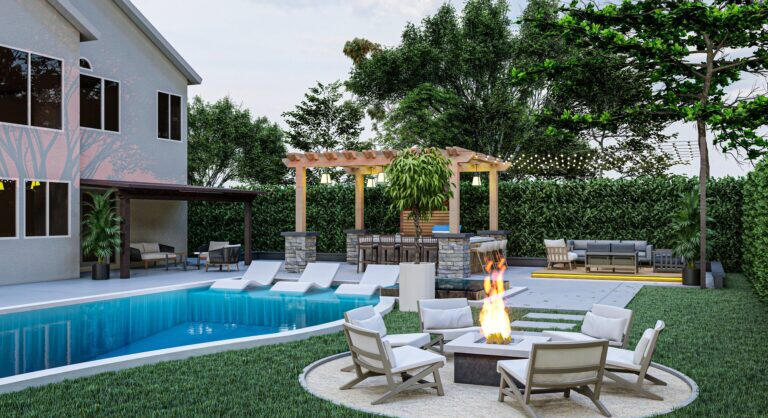 Full Backyard Design &amp; Construction